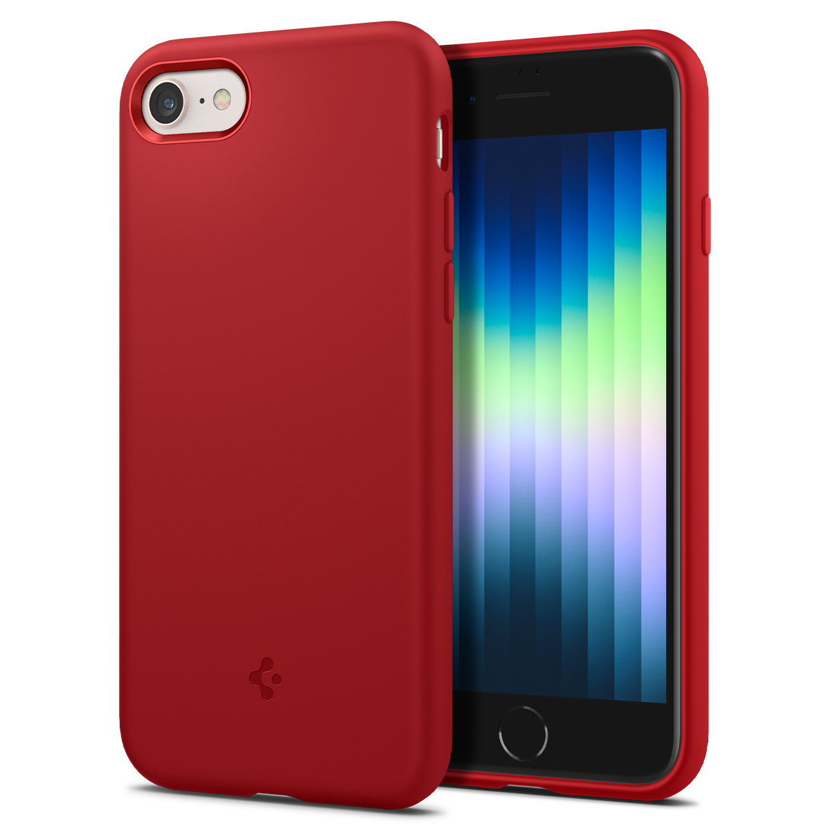 Spigen Case for iPhone SE (2022/2020) and iPhone 8 / 7 [Silicone Fit