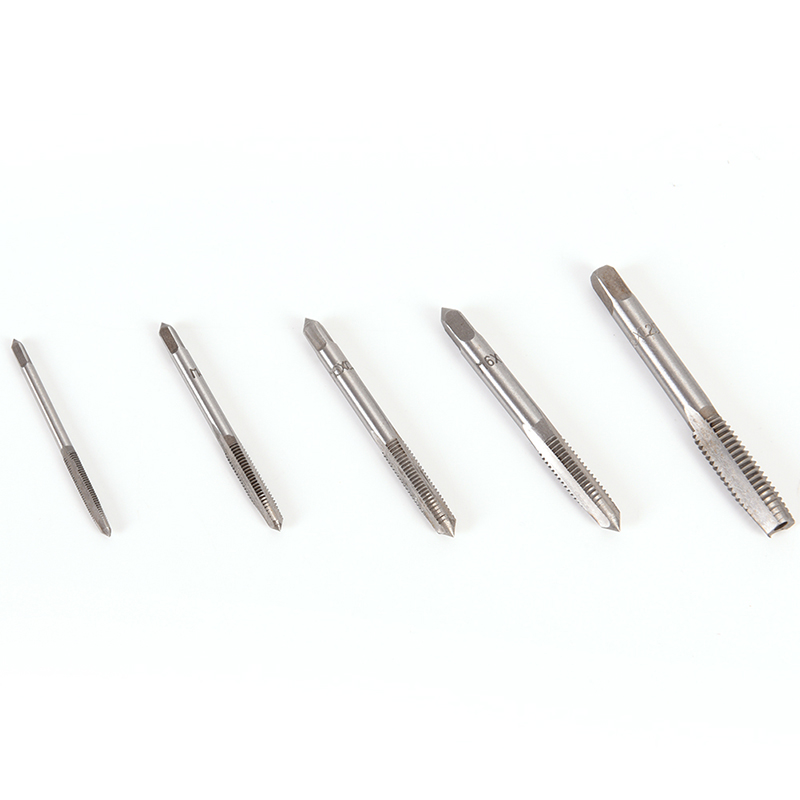 5 Hand Tap Thread Metric Plugs Taps Set M3 M4 M5 M6 M8 Straight Flute 3 ...