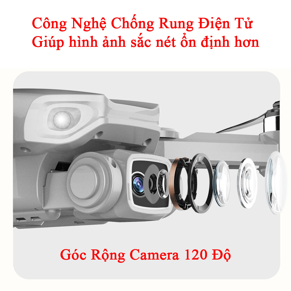 Flycam L900 Pro SE Cảm Biến Chống Va Chạm Bay 25 Phút, Khoảng Cách Lên Tới 1500m, Định Vị G...