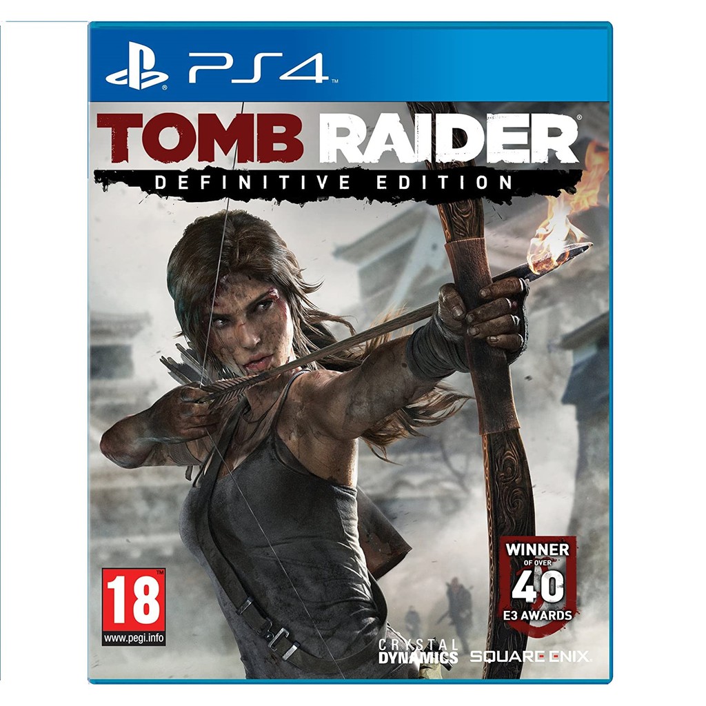 Đĩa Game PS4 Tomb Raider Definitive Edition