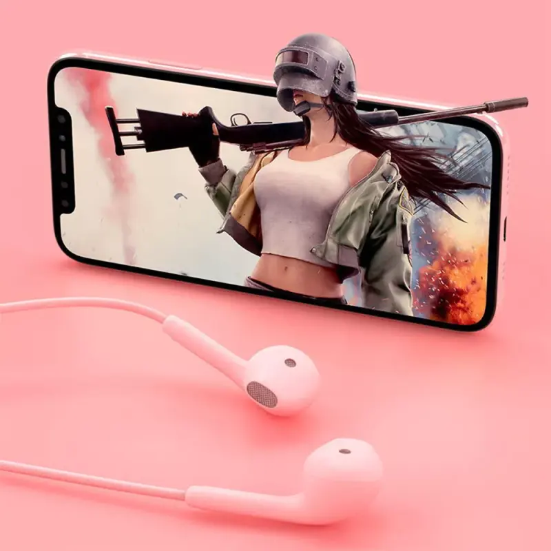 ภาพสินค้าIn-Ear หูฟังอินเอียร์ แบบมีสาย กีฬาหูฟังแบบมีสาย Super Bass 3.5 มม. สำหรับเล่นกีฬา ควบคุมสายสนทนา ไมโครโฟนชัด สำหรับ iPhone Huawei OPPO VIVO จากร้าน Sundm บน Lazada ภาพที่ 5