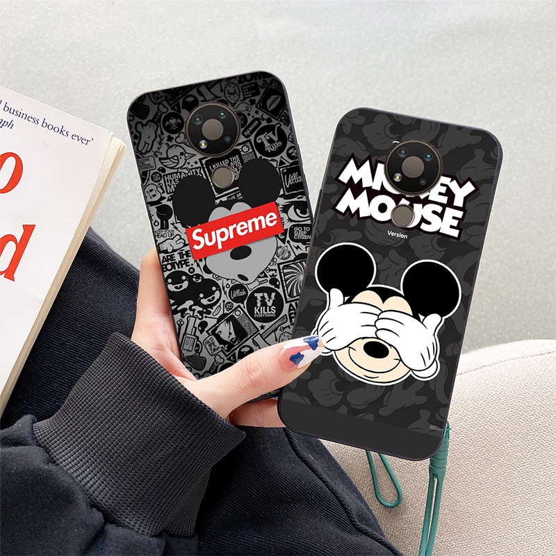 Nokia 3.4 Casing Mickey Mouse Cartoon Shockproof Phone Case