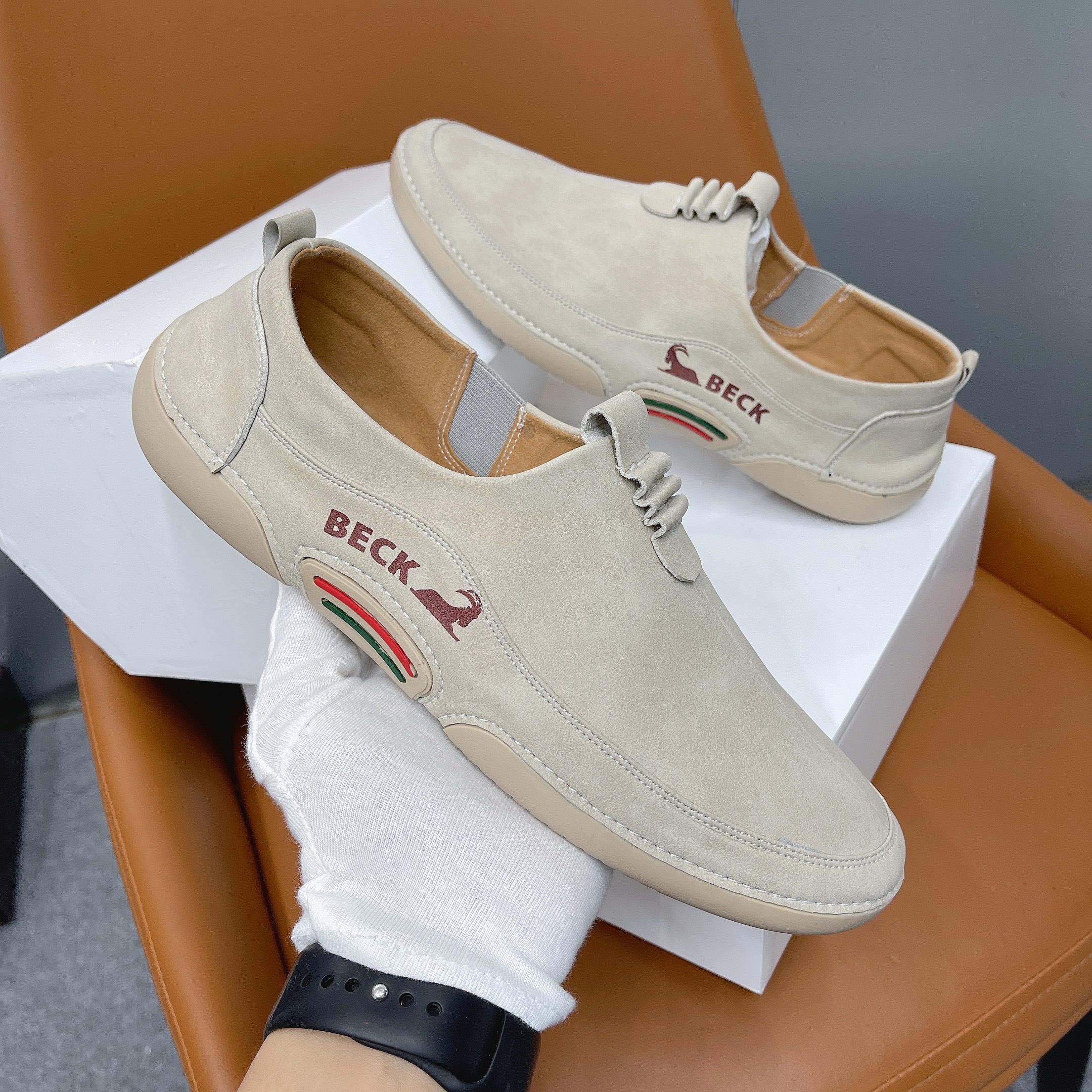 [3-5/8 Hoàn Tiền 25%]  Giày lười , Giày da nam Beck Be GD01 tomstore.