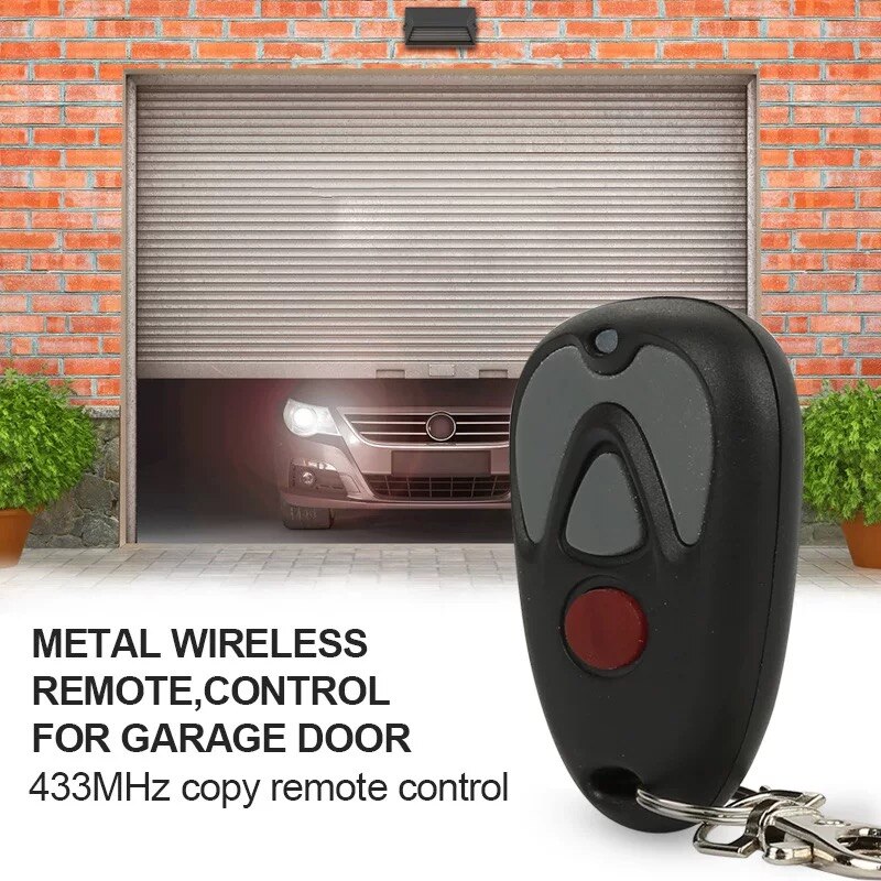 Cloning Fixed Learning Rolling Code 433.92mhz Electric Garage Door Remote Control Duplicator Key Fob 4button Portable Gate