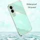 Biruiqu for VIVO Y04 Back Cover Luxury 6D Plating Frame Shiny Bling Phone Pounch Soft Silicone Square Phone Case. 