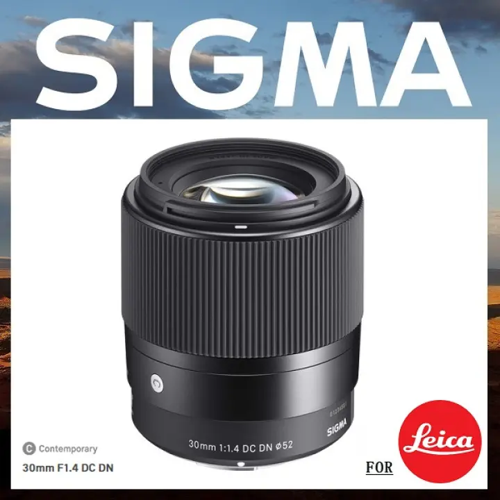 Sigma 30mm F 1 4 Dc Dn Contemporary Leica L Mount Lazada Singapore