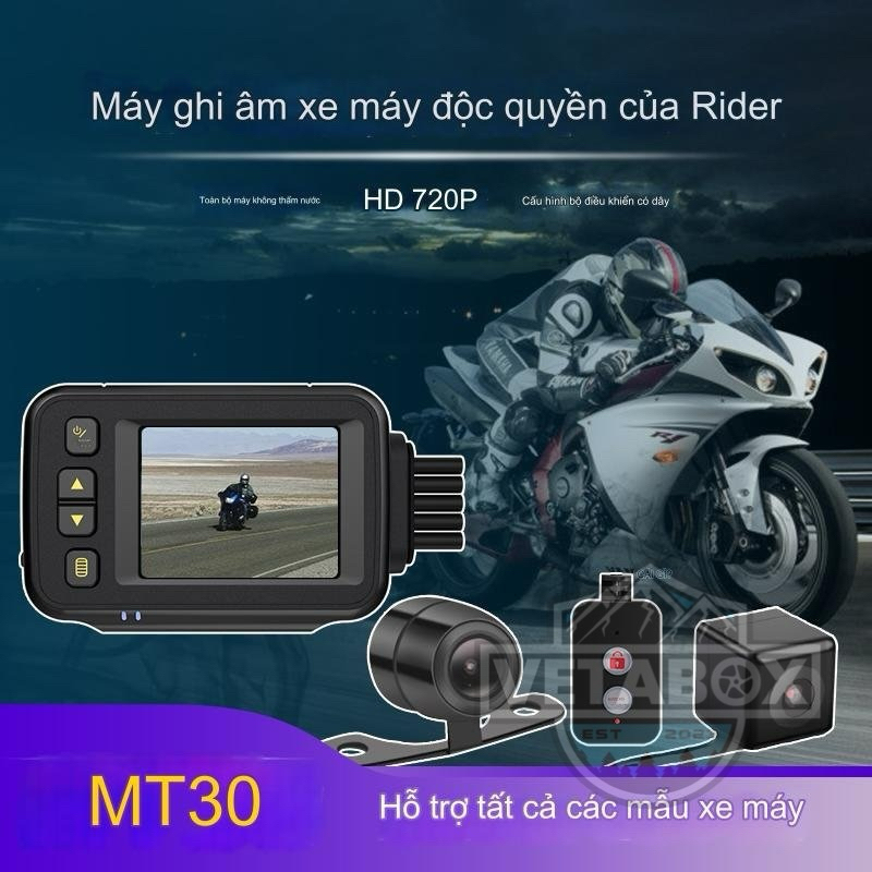 Camera Hành Trình Vetabox bản Basic - 2 camera 720p+480p - BH6T