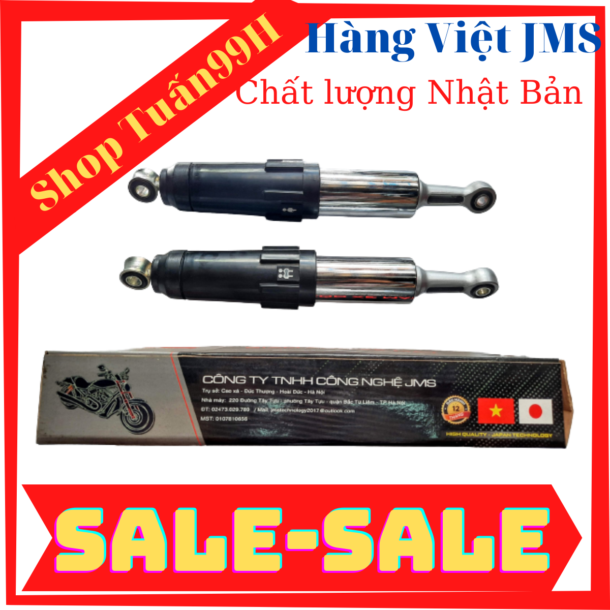 Phuộc sau dành cho xe Future 1 hàng cao cấp hiệu JMS