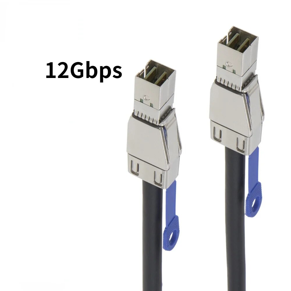 【Top Selling Item】 Mini Sas Sff-8644 To Sff-8644 Server Cable Hd Cable 1m/2m/3m Server Data Cable High Speed 12gbps