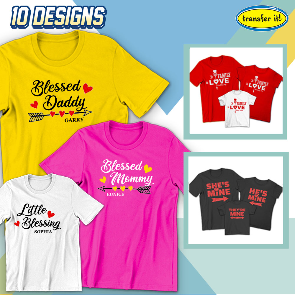 Transfer it Personalize Family Shirt 