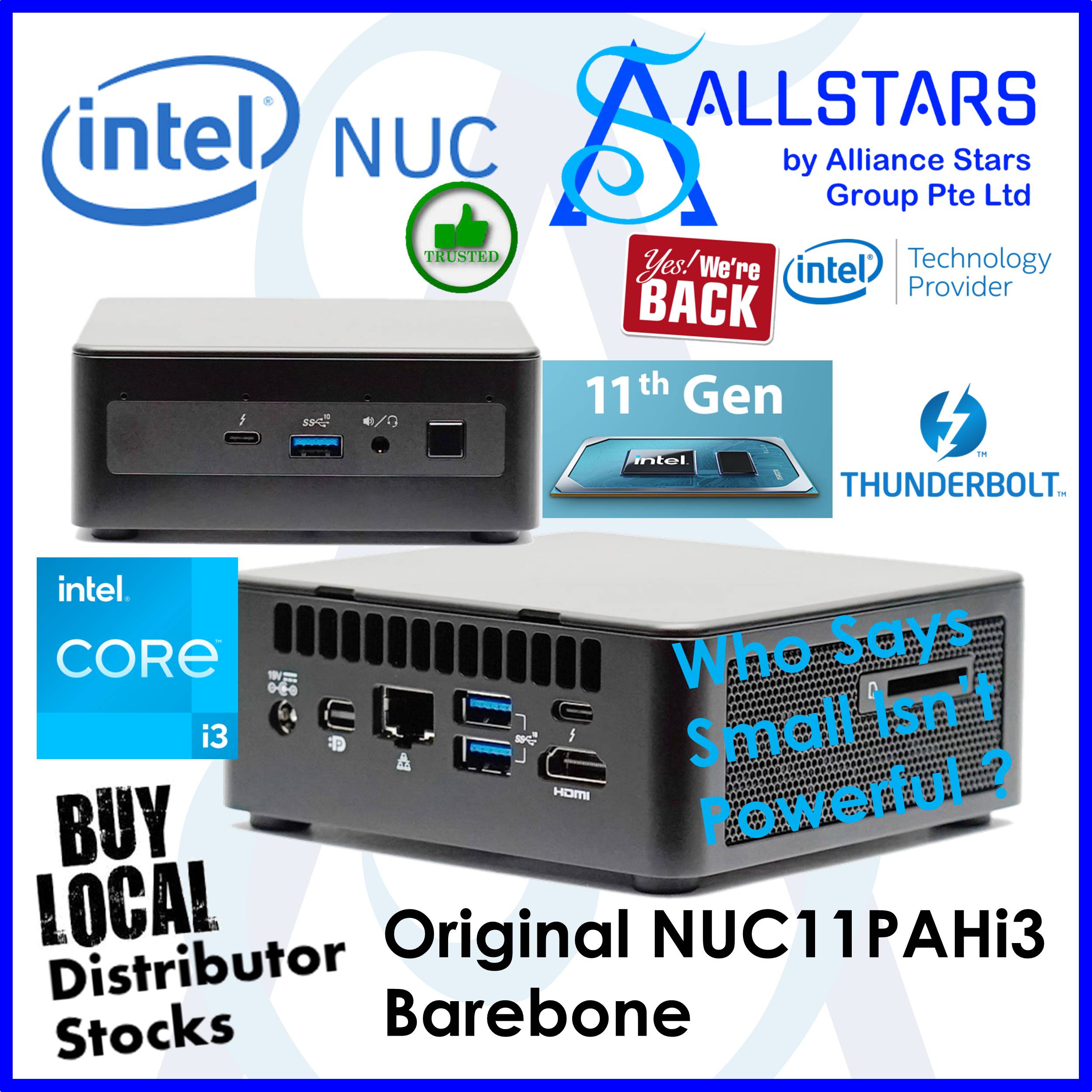 ALLSTARS : We are Back PROMO) Intel NUC11PAHi3 / NUC11PAHi30Z00