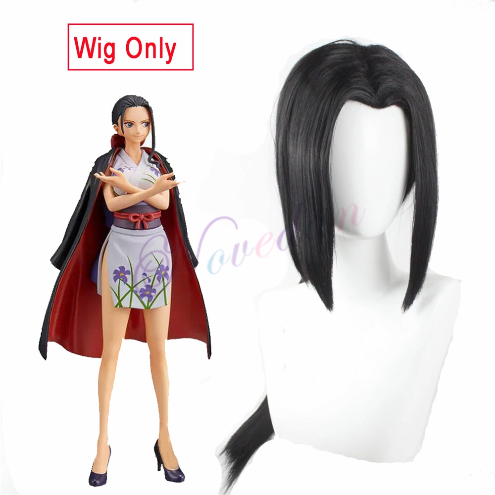 Anime Miss Allsunday Nico Robin Cosplay Costume Women Kimono Dress Wig ...