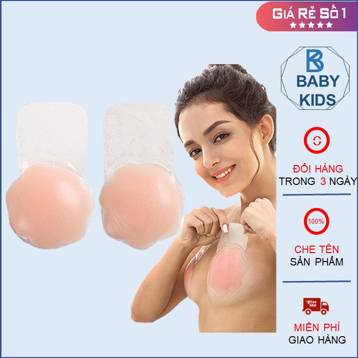 Miếng dán nhũ hoa silicon kéo nâng ngực, miếng dán ti kéo nâng ngực chống chảy xệ, miếng dán ti silicon, miếng dán nâng ngực