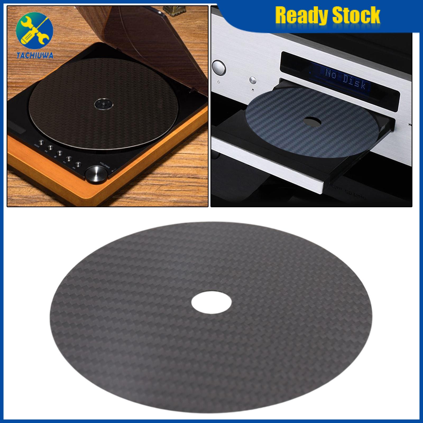 Tachiuwa Carbon Fiber CD DVD Stabilizer Tuning Mat Top Tray Player Turntable 0.2mm