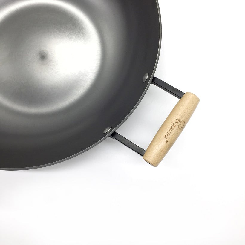 [FREE SHIP][Dùng được mọi loại bếp]  Chảo gang cao cấp La Gourmet Nitrigan  (20cm)(24cm)(28cm)(30)(32cm)(36)