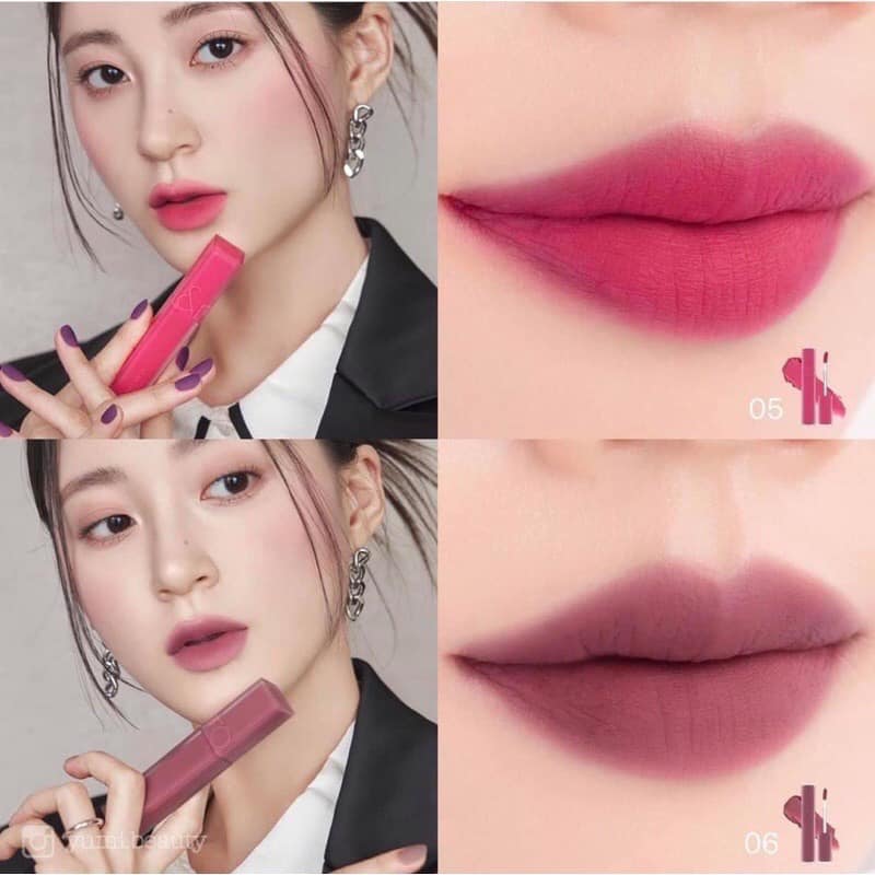 Son Romand Blur Fudge Tint 5g (son kem lì full 8 màu)