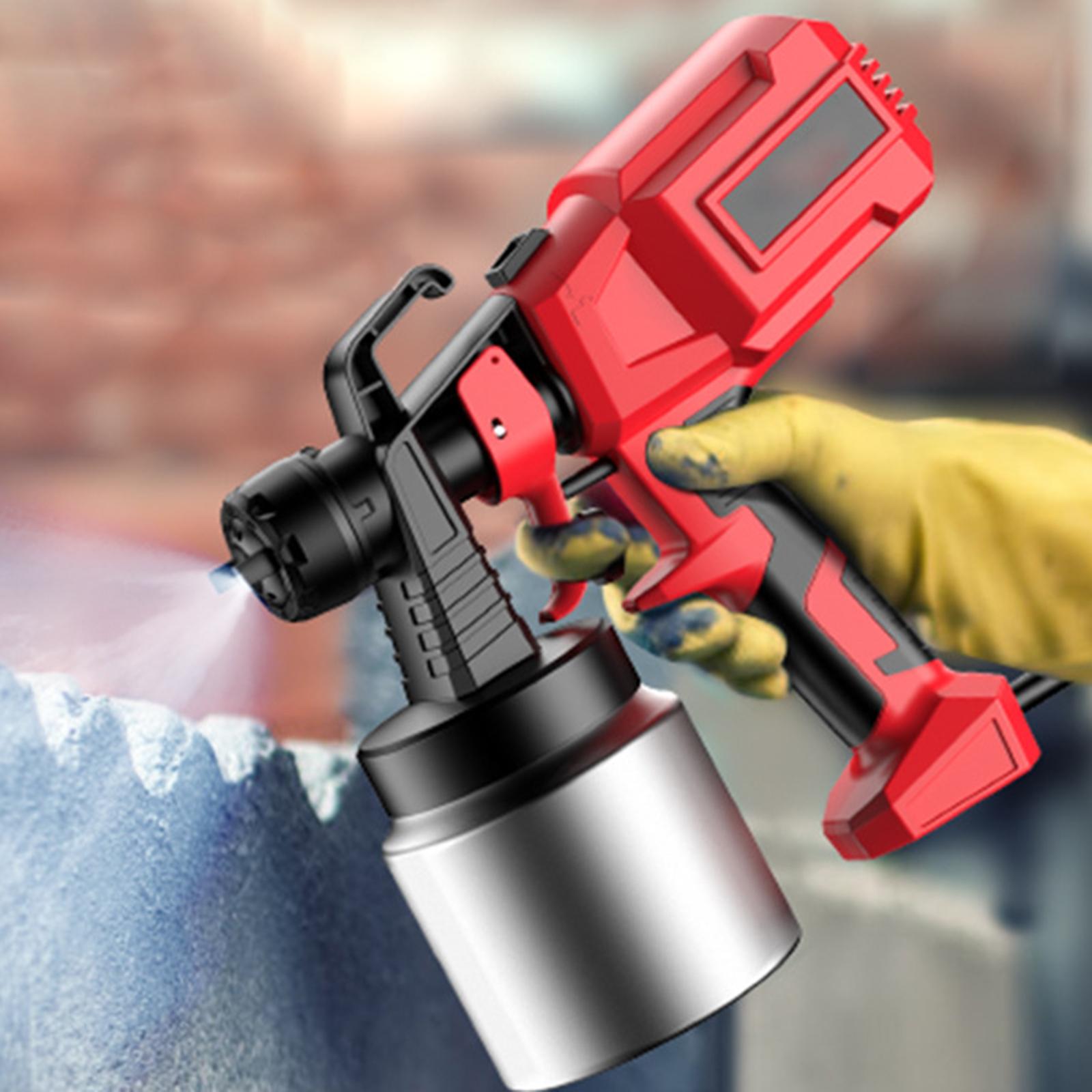 BNAUDIO Paint Sprayer Container 1000ml Aluminum Alloy Paint Containers for Paint Spraying Machine DIY Spray Paint Fence Automobiles Door