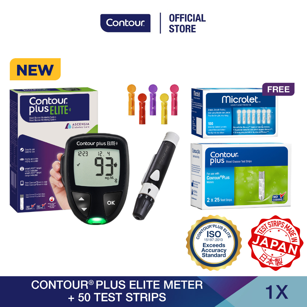 CONTOUR PLUS ELITE blood glucose meter