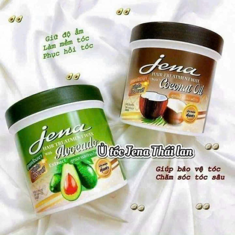 Ủ tóc Jena bơ dừa thái lan giúp tóc mềm mại 500g