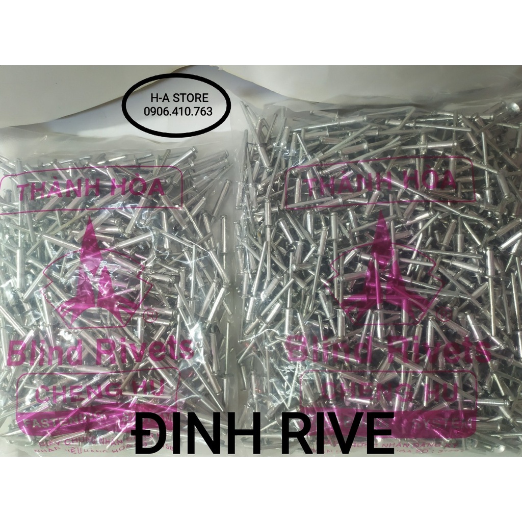 Đinh rút rive thành hòa 3x10 / 3x12 / 3x19/ 4x12 / 4x19 / 5x12 / 5x16