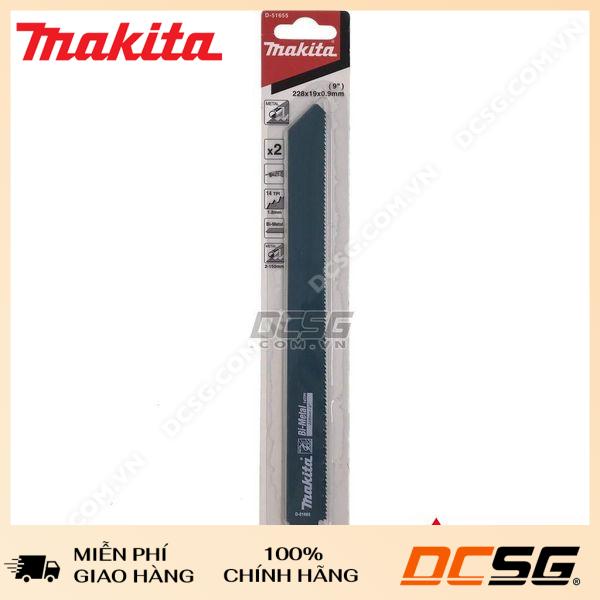 Lưỡi cưa kiếm cắt kim loại 225x14x0.9mm makita d-51655