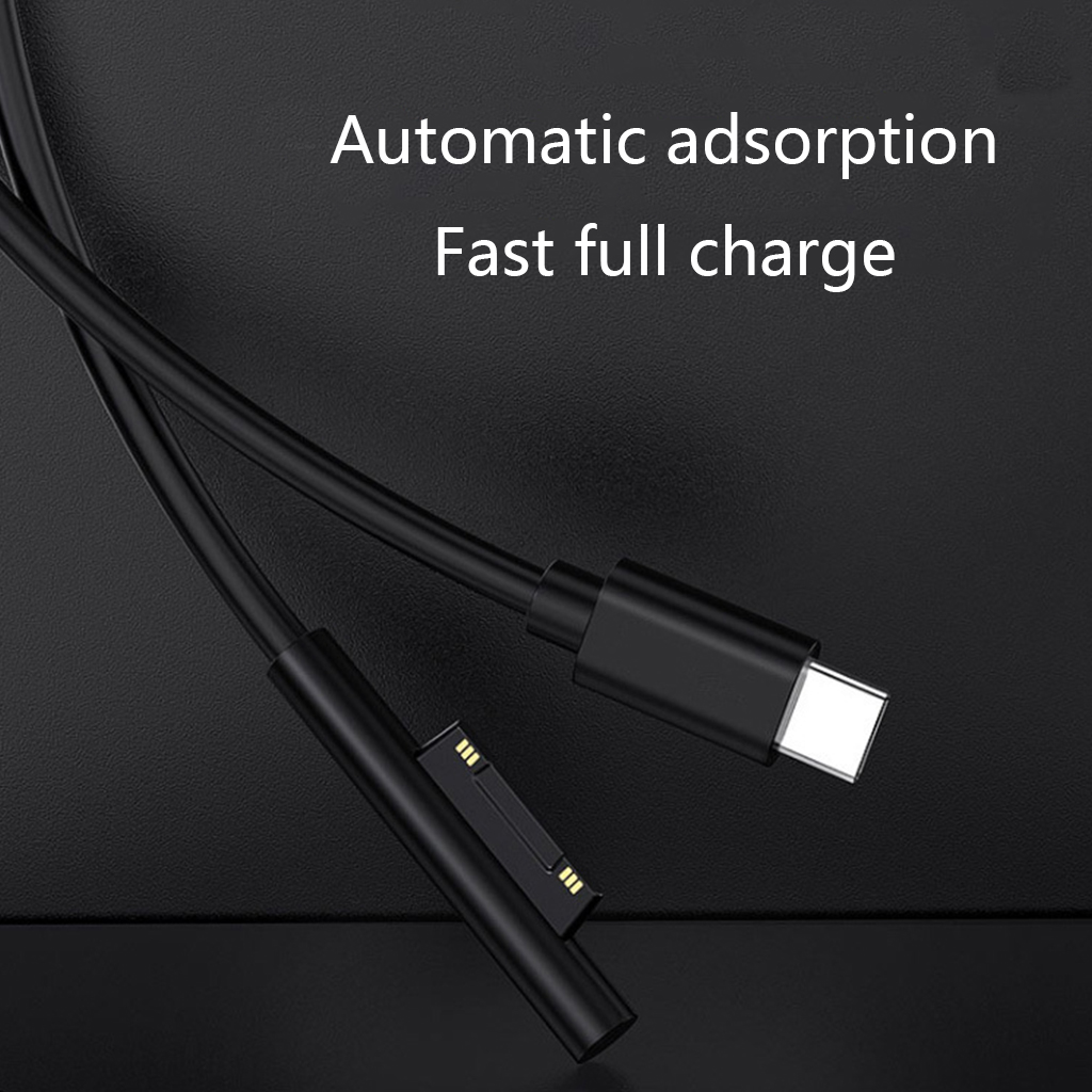Usb C Bộ chuyển đổi sạc nguồn Cáp Sạc Dây cho Surface Pro 7/6/54/3 máy tính xách tay
