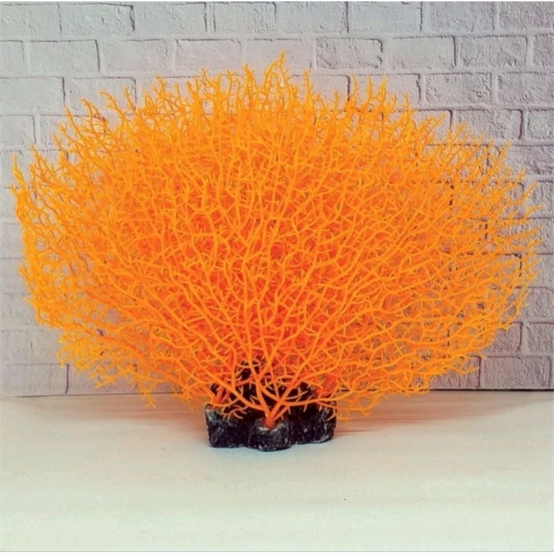 SEA FAN  SFL 52 BUNGA KIPAS HIASAN DEKORASI AQUARIUM AQUASCAPE