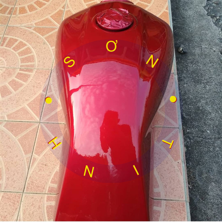 Samurai Paint Candy Red Spray Paint Honda H138, Bright Red