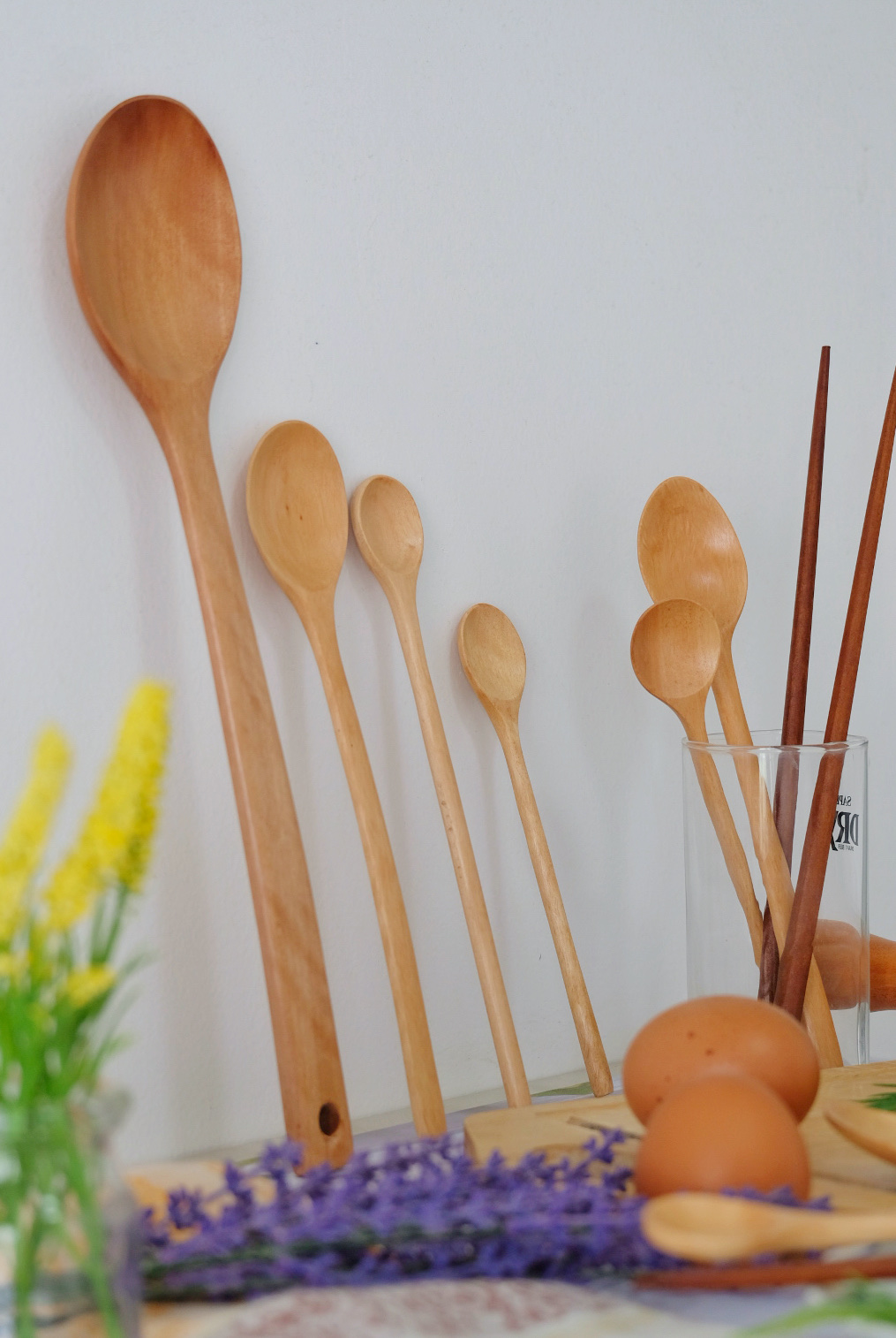 Thìa muỗng gỗ tròn - Hàng xuất khẩu