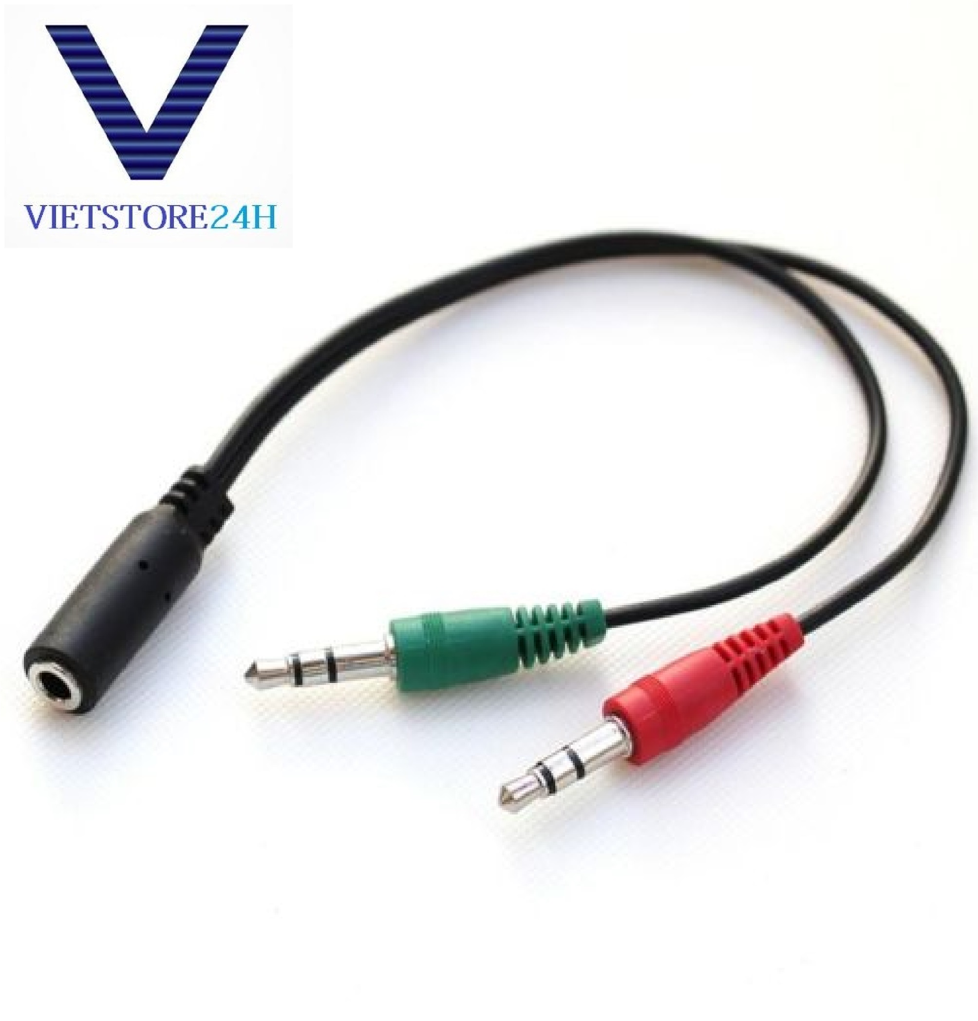 Dây gộp Jack tai nghe và micro