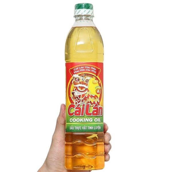 Dầu thực vật tinh luyện Cái Lân chai 1 lít