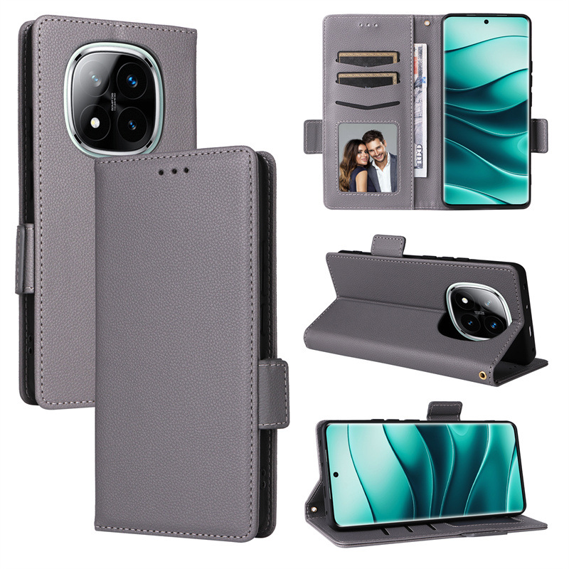 Xiaomi Redmi Note 14 Pro/Poco X7 Leather Phone Case,Wallet Phone Case,Flip Folio Phone Case Cover for Xiaomi Redmi Note 14 Pro/Poco X7.