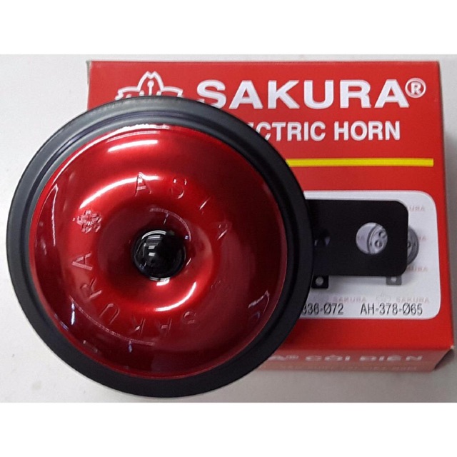 T Còi dĩa đỏ sakura chính hãng