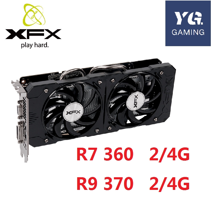 Xfx Amd Radeon Xfx R9 370 2gb Amd Radeon R9 Rx 370 2gb Tarjeta De