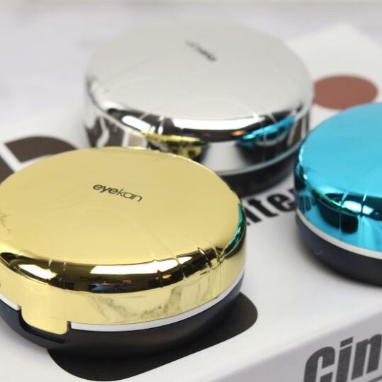 Máy rửa lens tròn tráng gương sang chảnh, tặng kèm pin