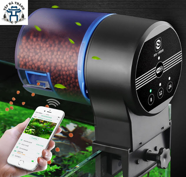 [Hoàn Tiền 10%] Máy Cho Cá Ăn Tự Dộng SunSun AK 01- AK02 Cho Cá Cảnh