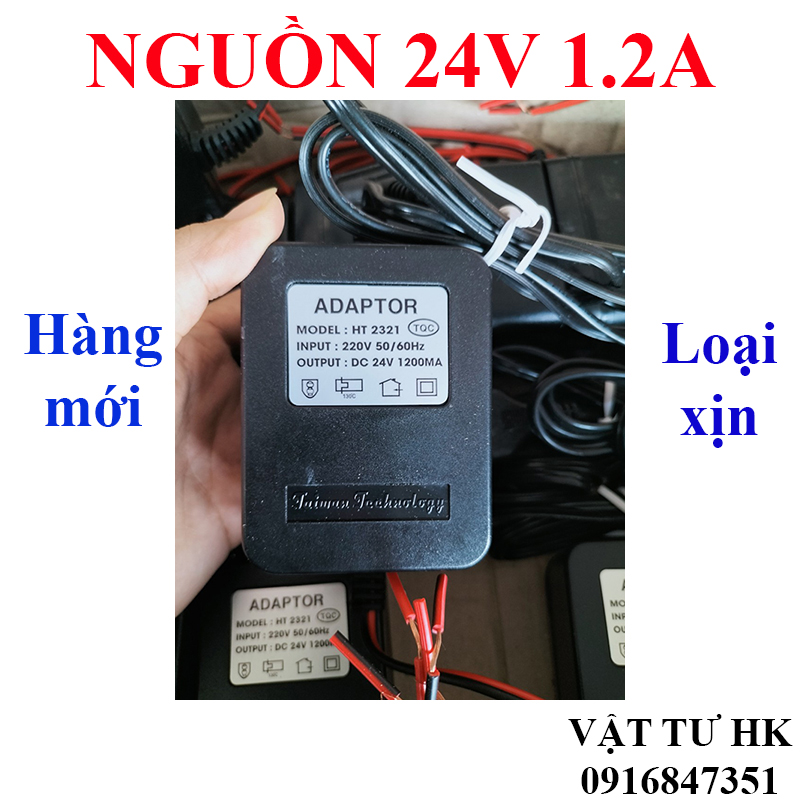 Nguồn adapter máy lọc nước RO 24v 1.2A Đổi nguồn Adaptor máy phun sương HT 2321 hàng Xịn