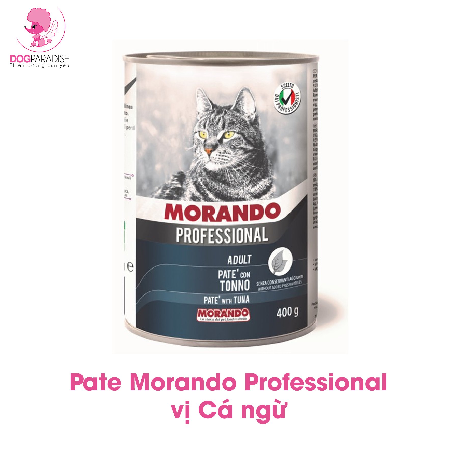 Pate Morando cho mèo nhiều vị - Dog Paradise