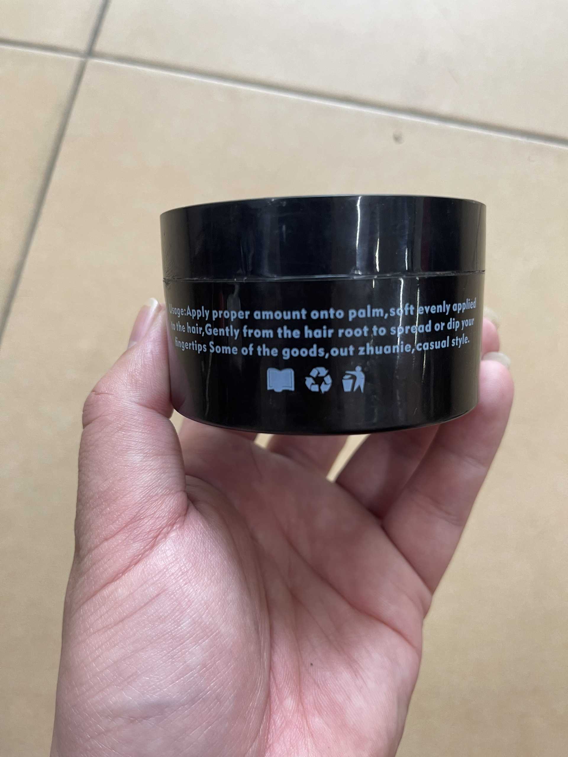 Sáp Vuốt Tóc KAFEN Cứng Thơm Không Bết 100ml