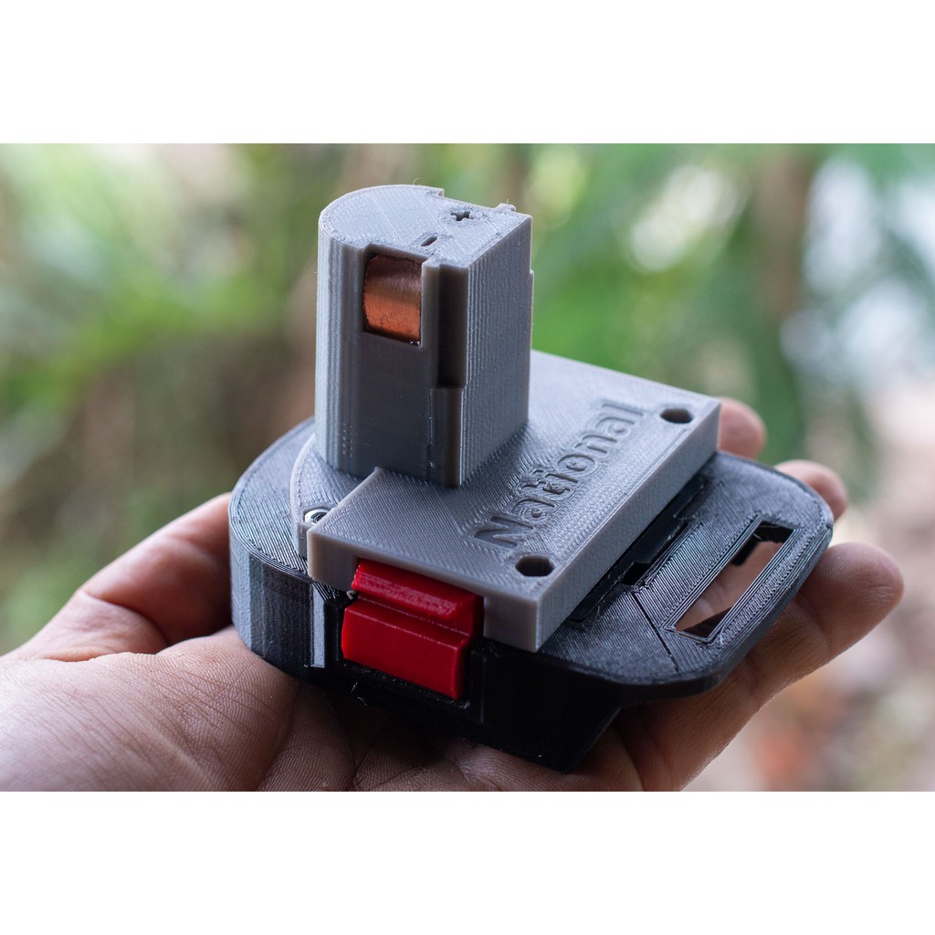 Đế chuyển pin makita Cho máy national 18V