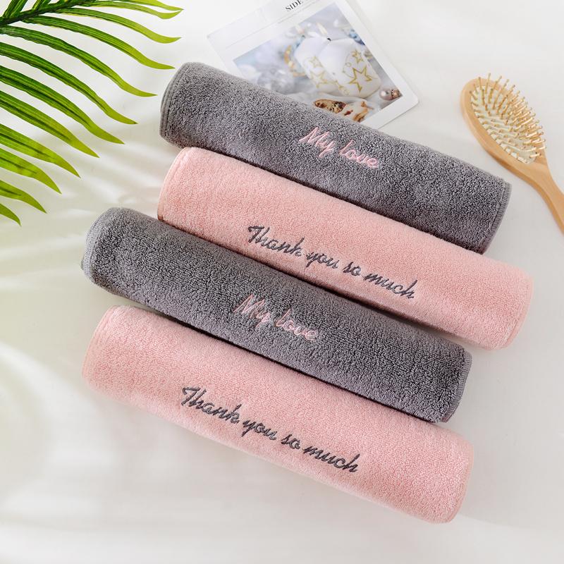 Khăn Mặt 100% Cotton Rửa Đồ Gia Dụng Người Lớn Mềm Mại Siêu Hút Nước 100% Cotton Thể Thao Nam Và Nữ Thể Thao Cặp Khăn Mặt Một Cặp