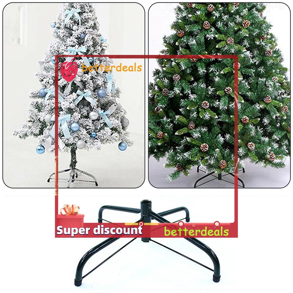 35/40/45/50cm Christmas Tree Base Stand Foldable Xmas Trees Bottom Support