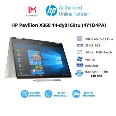 Laptop HP Pavilion X360 14-dy0169tu (4Y1D4PA)/ Gold/ Intel Core i5-1135G7 (2.40GHz, 8MB)/ RAM 8GB/ 512GB SSD/ Intel Iris Xe Graphics/ 14Inch FHD Touch/ 3Cell 43Whrs/ Win 11SL/ 1Yr