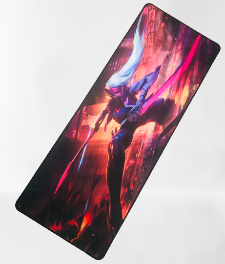 Katarina miếng lót chuột 90x40cm chơi game mousepad gear lol game thủ, chuột thảm lót máy tính chơi game