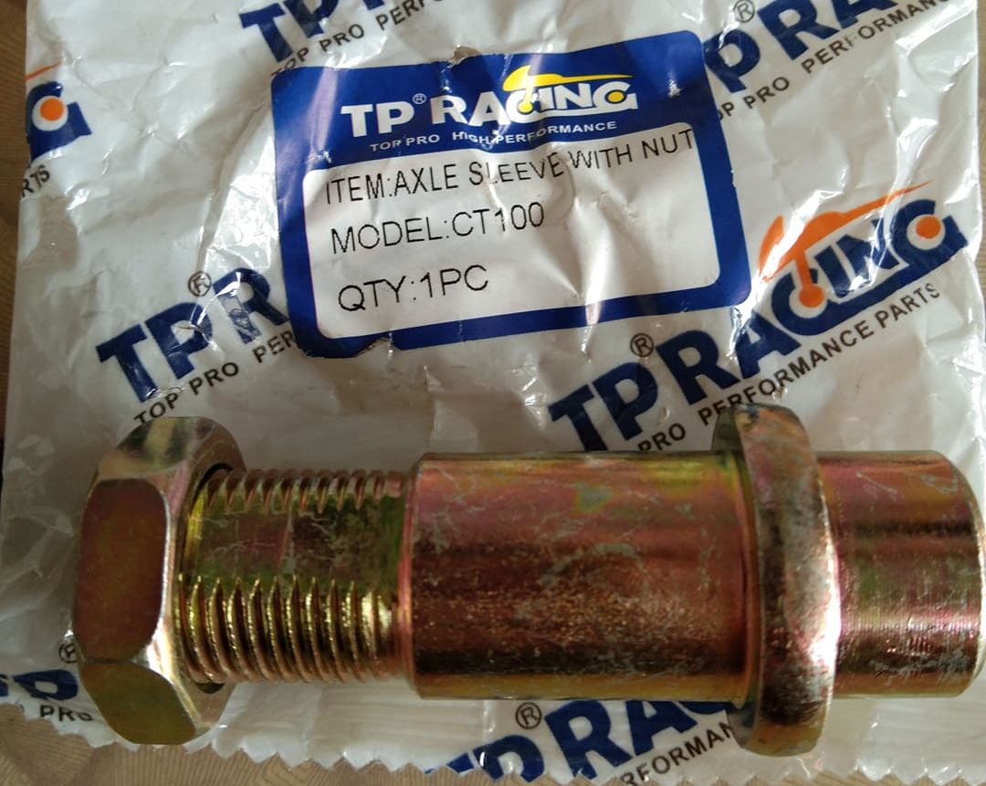 AXLE SLEEVE WITH NUT CT100 TP RACING JAPAN Lazada PH