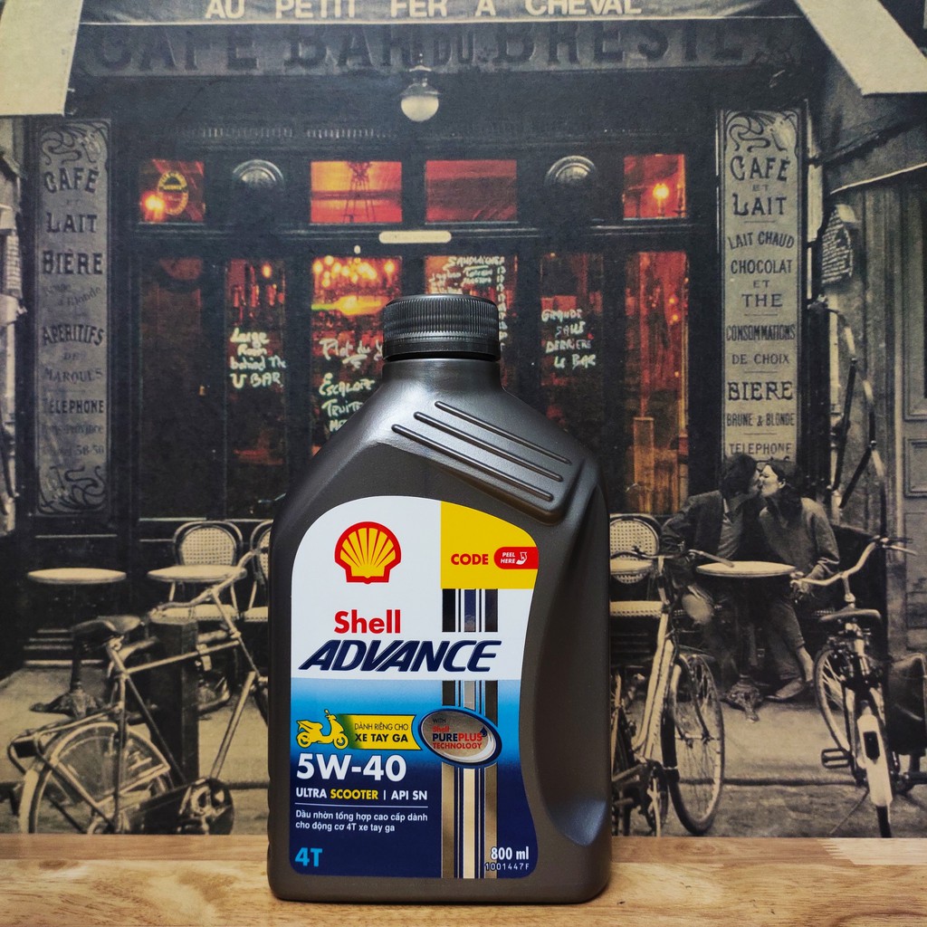Nhớt Shell Advance Ultra 5w40