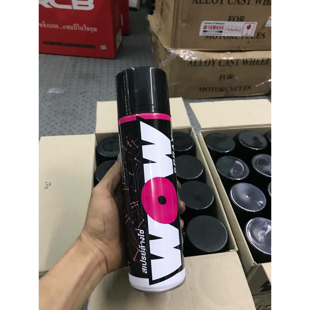 Xịt vệ sinh sên cực mạnh rửa sên WOW SPRAY 600ml