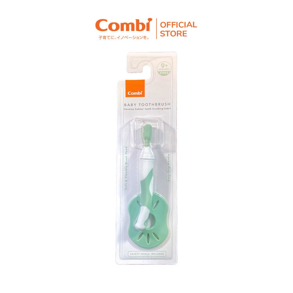 Bàn chải đánh răng Combi Candy Color bước 2