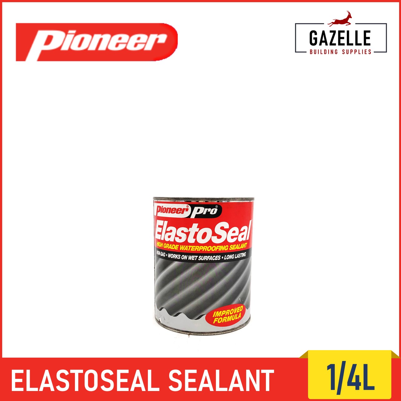 Pioneer ElastoSeal High Grade Waterproofing Sealant 1/4L Lazada PH