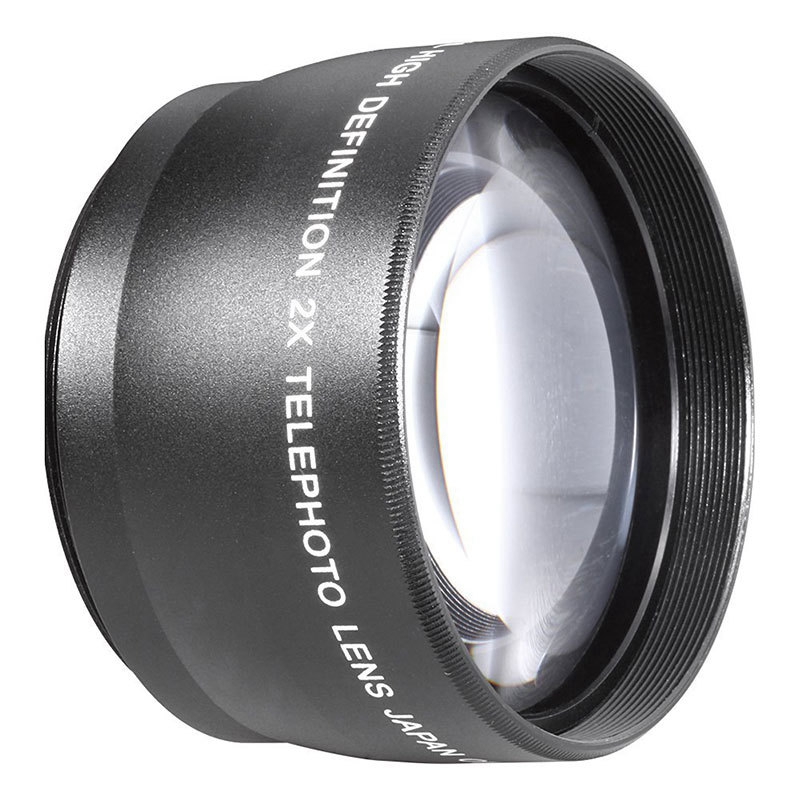 55mm 2X Telephoto Lens Teleconverter for 18-55mm